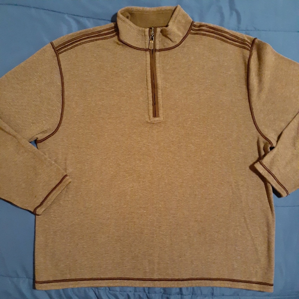 ⚡3/25$ Thaddeus quarter-zip reversible pullover